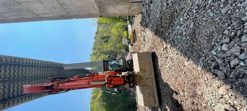 Baugrundarbeiten unter der maroden Rahmedetalbrücke sind gestartet