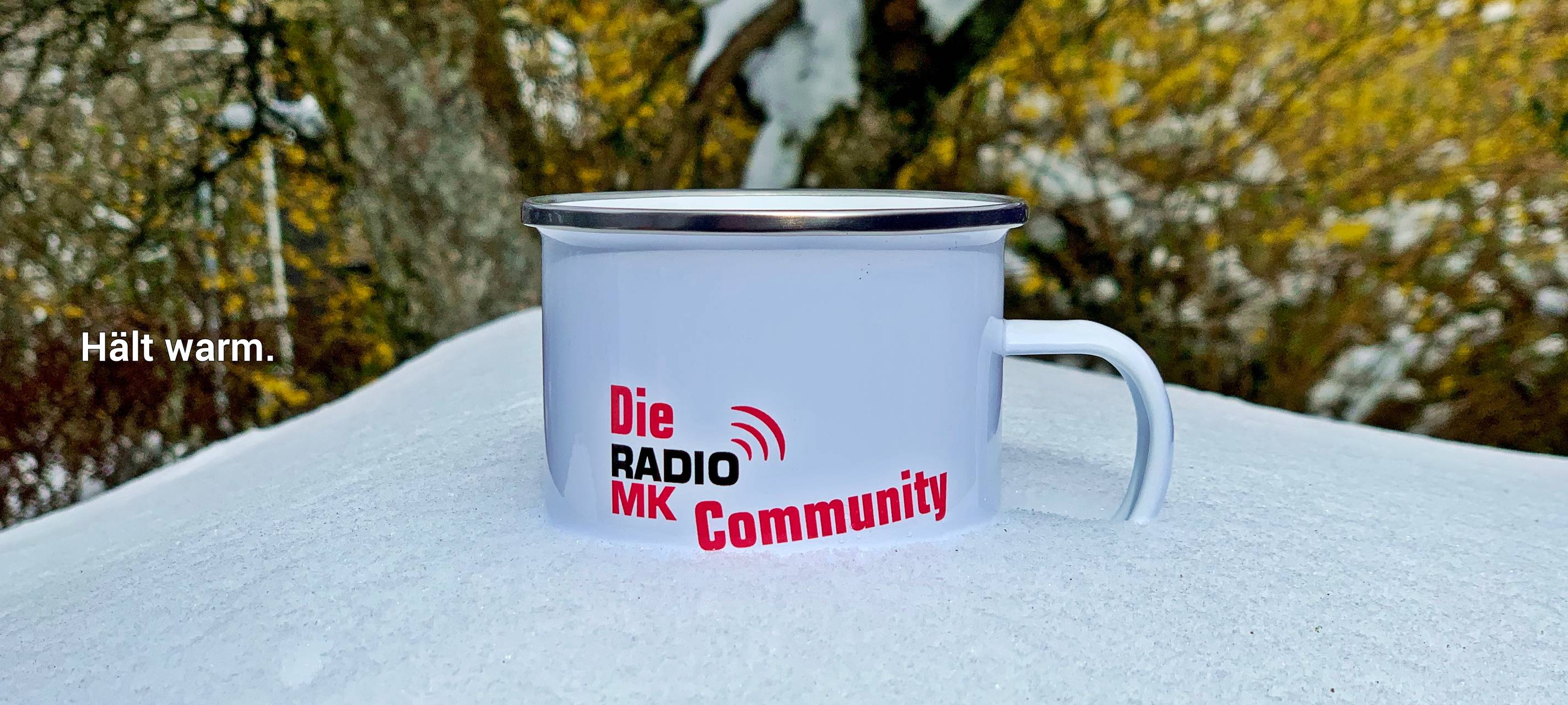 Die streng limitierte Radio MK Community-Tasse