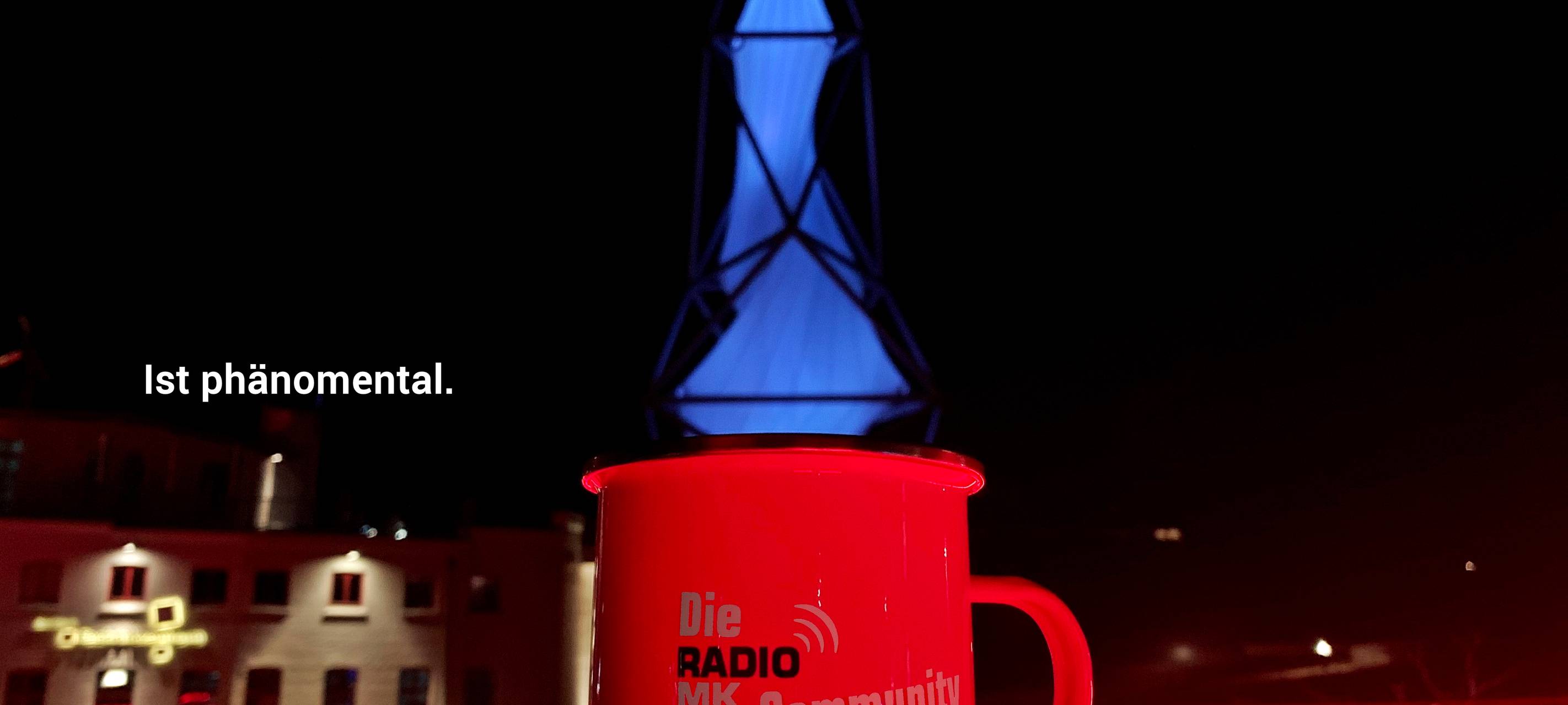 Die streng limitierte Radio MK Community-Tasse