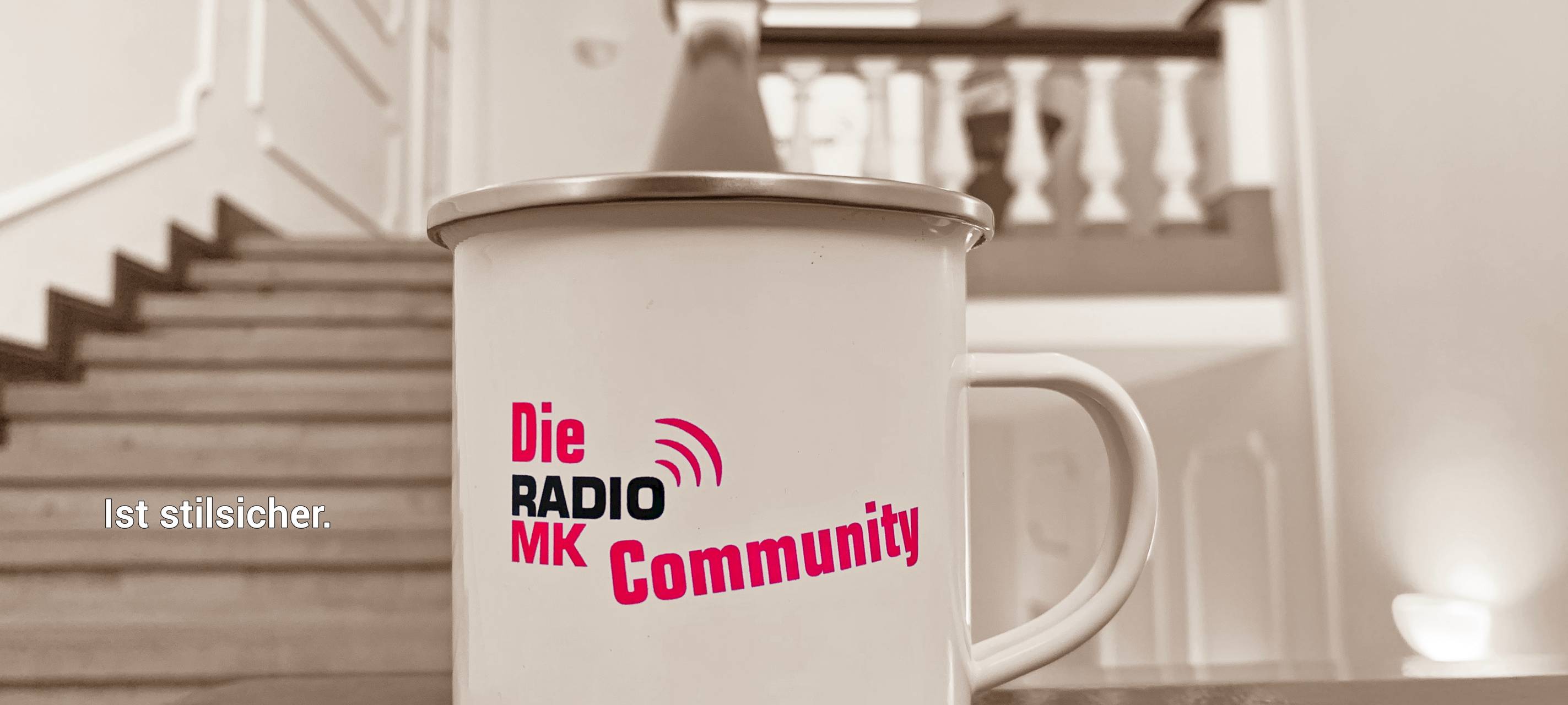 Die streng limitierte Radio MK Community-Tasse