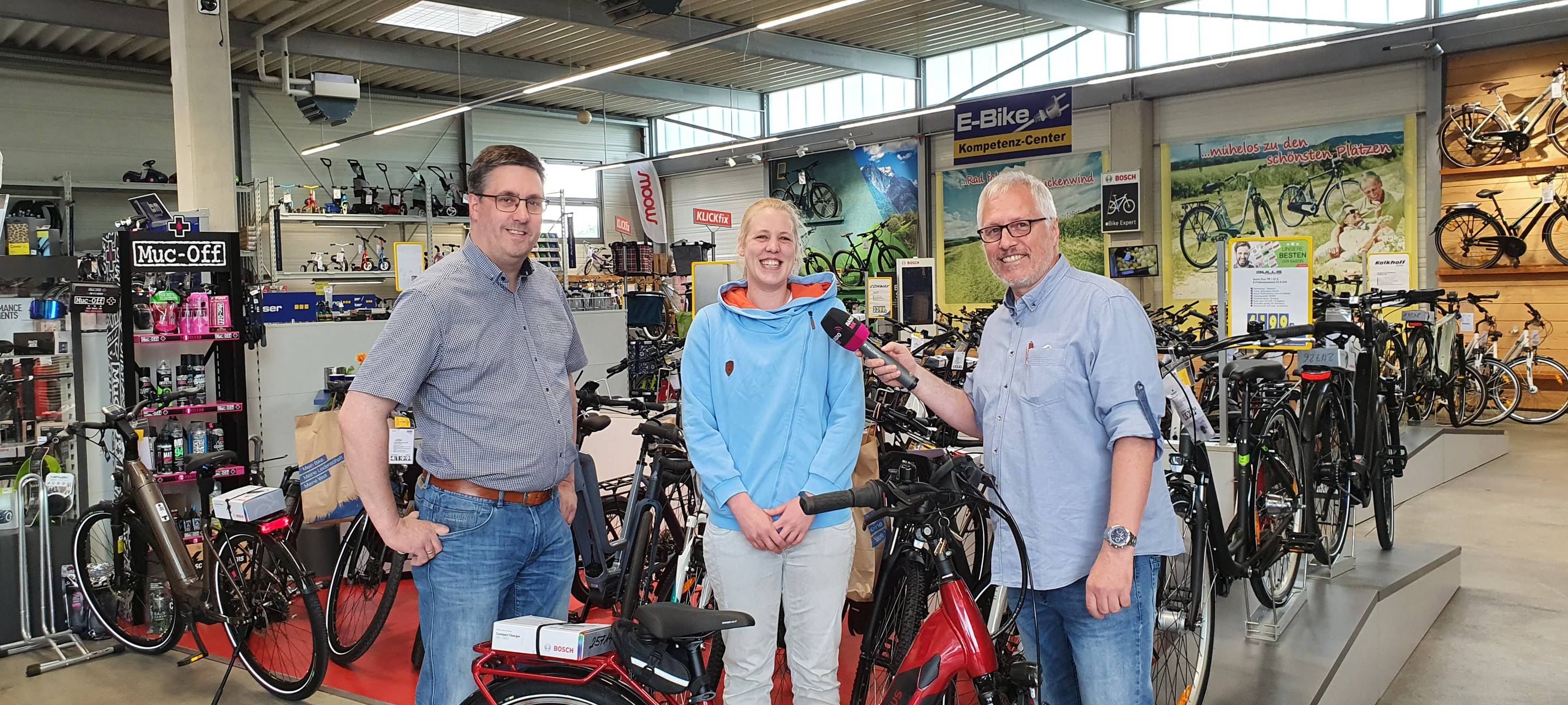 E-Bike-Gewinnerin Natascha aus Hemer
