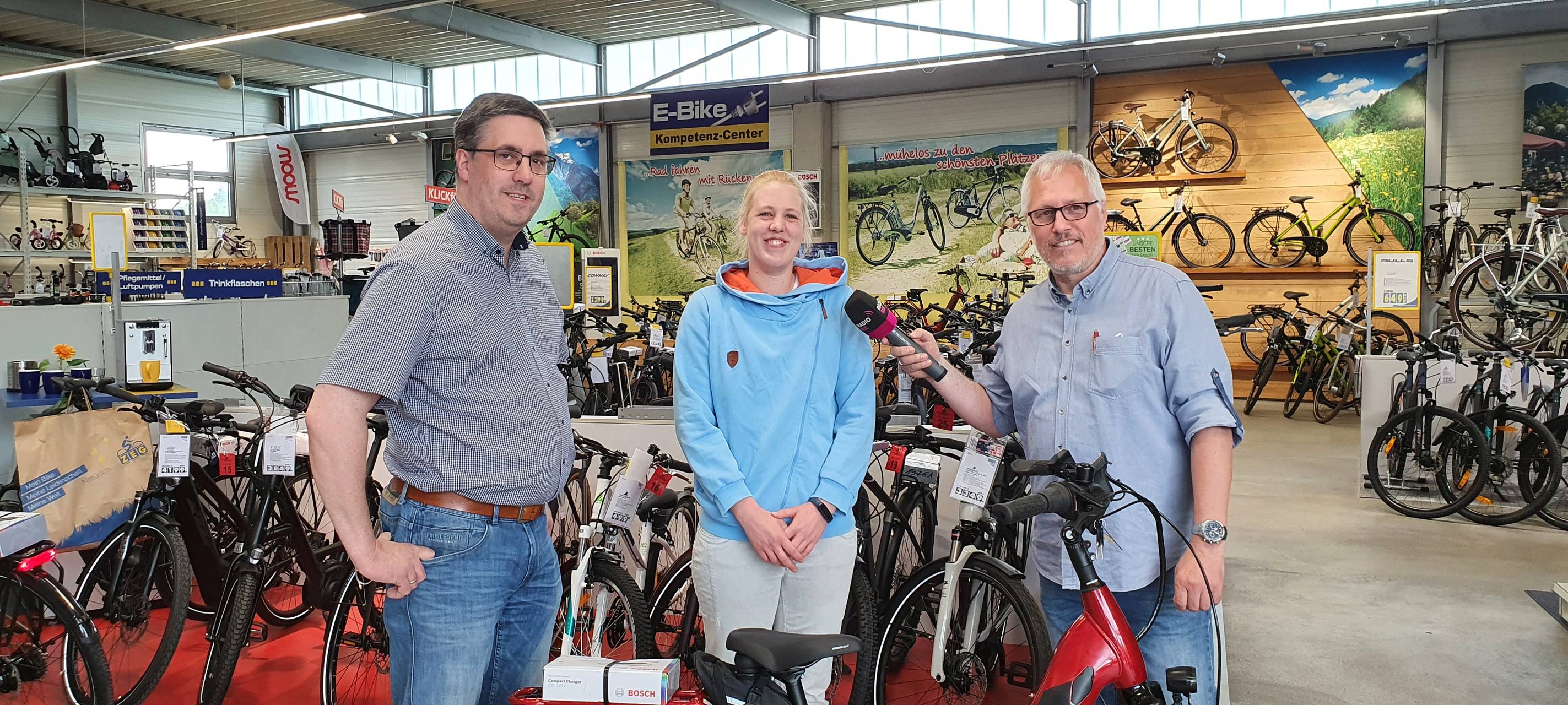 E-Bike-Gewinnerin Natascha aus Hemer