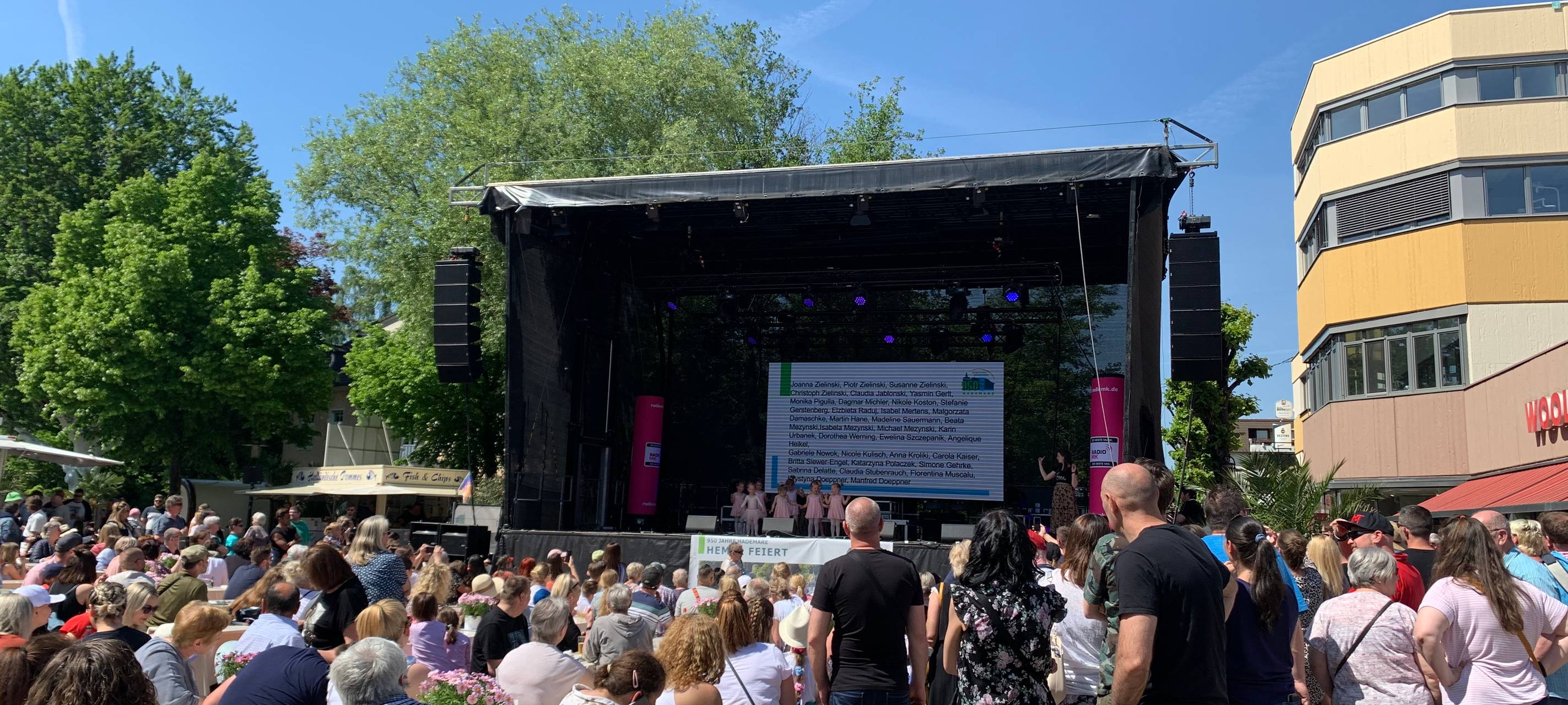 950 Jahre Hademare mit Markus Duda und Jacqueline Schlüsener