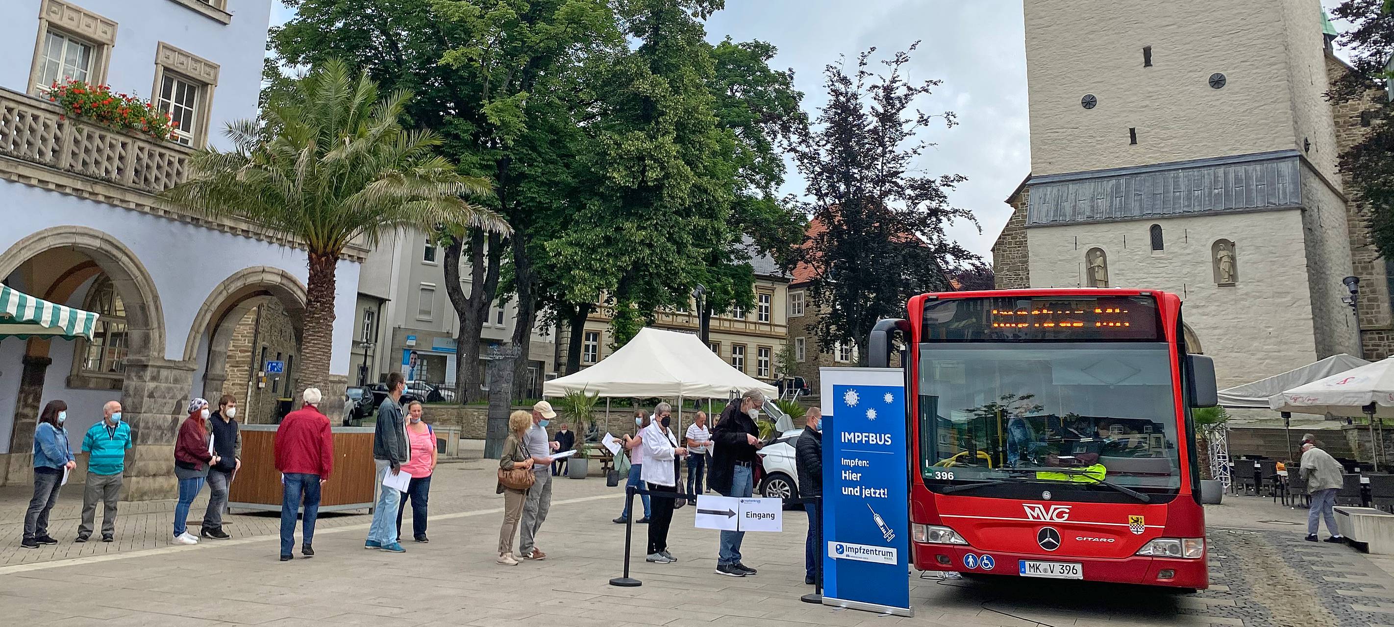 Impfbus rollt nicht mehr durch MK