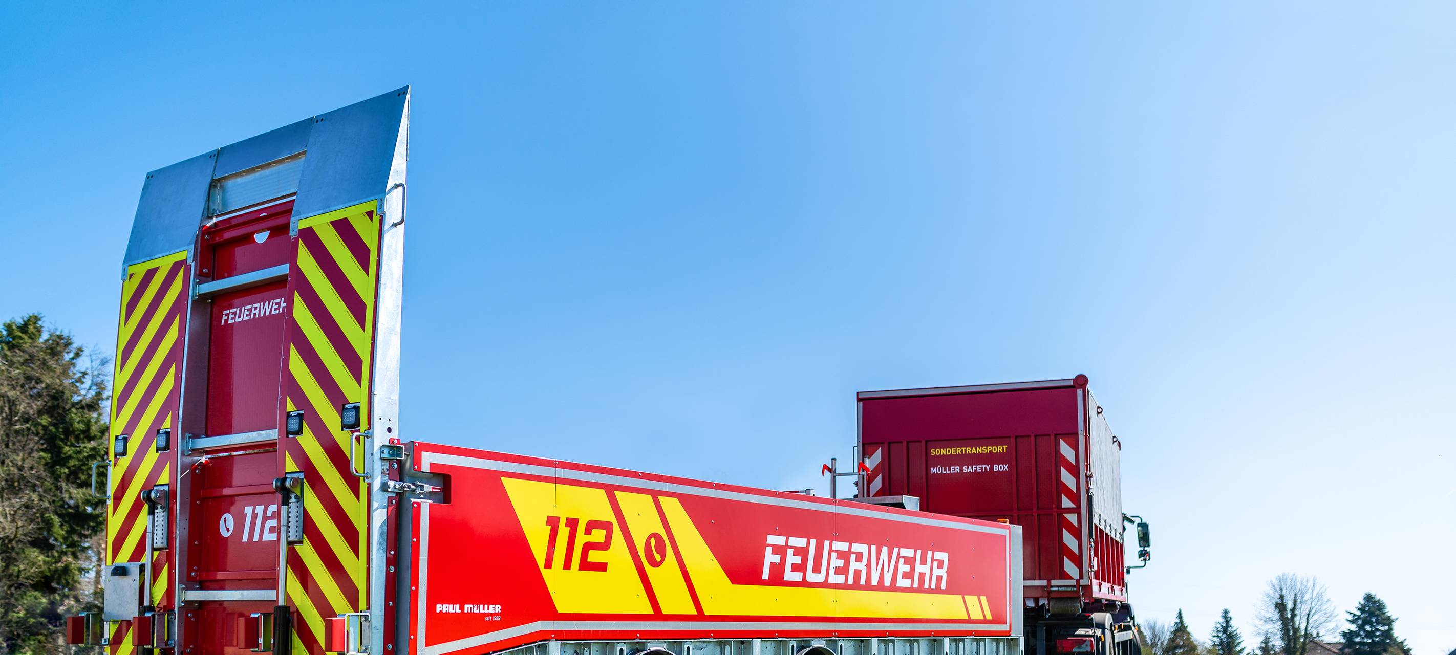 Multifunktionsanhänger der Paul Müller GmbH.