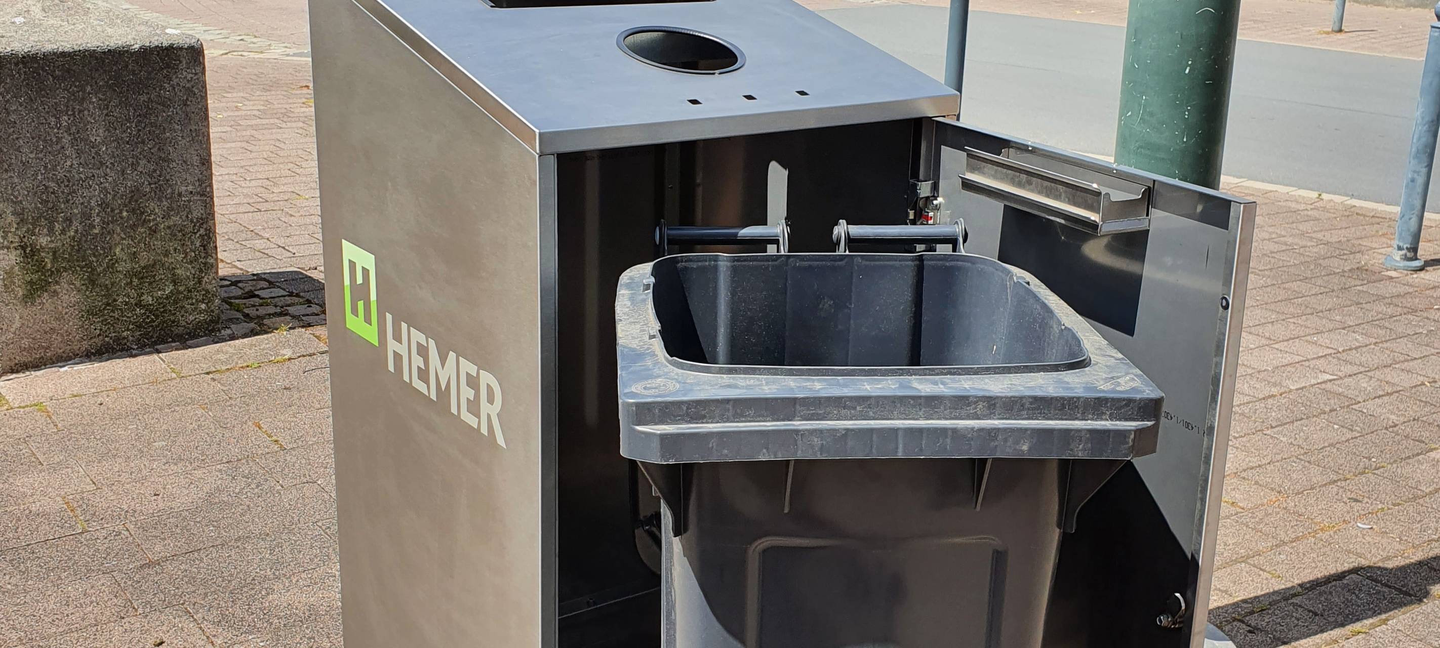 Schlaue Mülleimer für Hemer