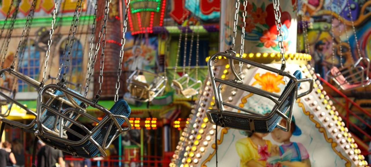 Vorbereitungen für Kiliankirmes in Iserlohn Letmathe