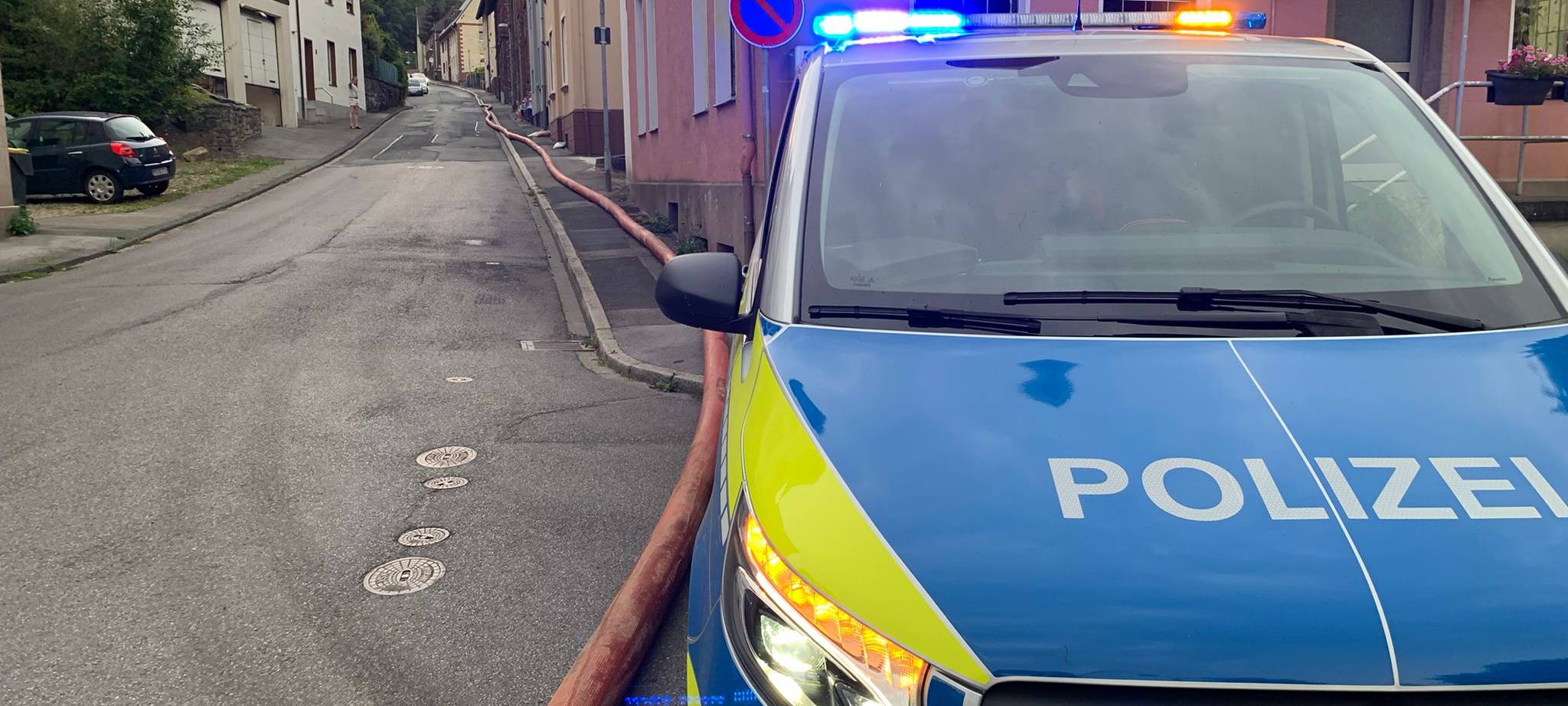 Waldbrand am Hegenscheid in Altena