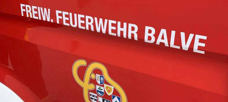 Waldbrand am Hegenscheid in Altena