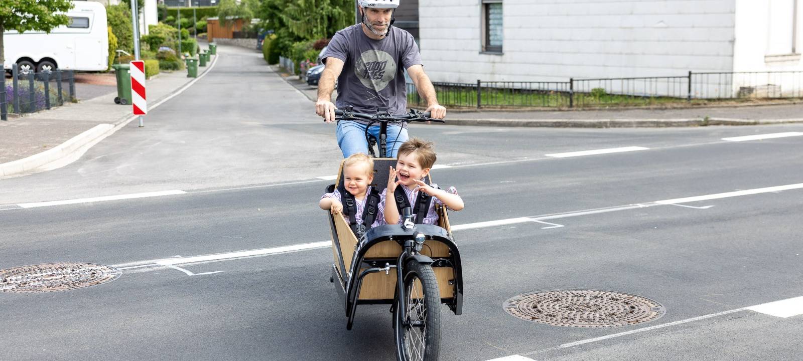 Lastenrad statt Auto in Halver