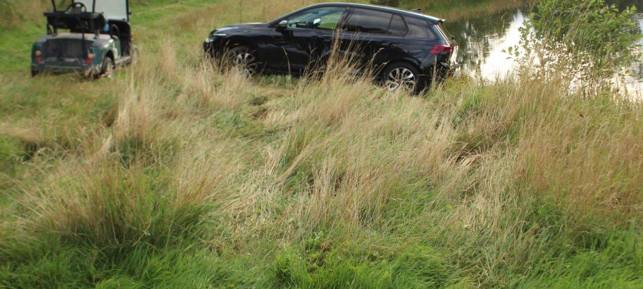 Verrückter Polizeieinsatz auf Schalksmühler Golfplatz