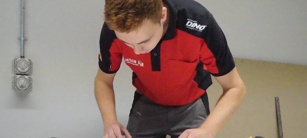 Fliesen-Nationalmannschaft trainiert für WM im MK