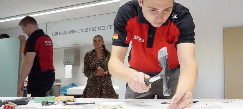 Fliesen-Nationalmannschaft trainiert für WM im MK