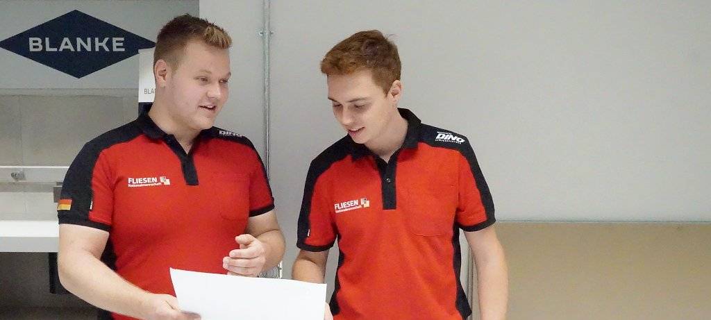 Fliesenleger-Nationalmannschaft trainiert in Iserlohn