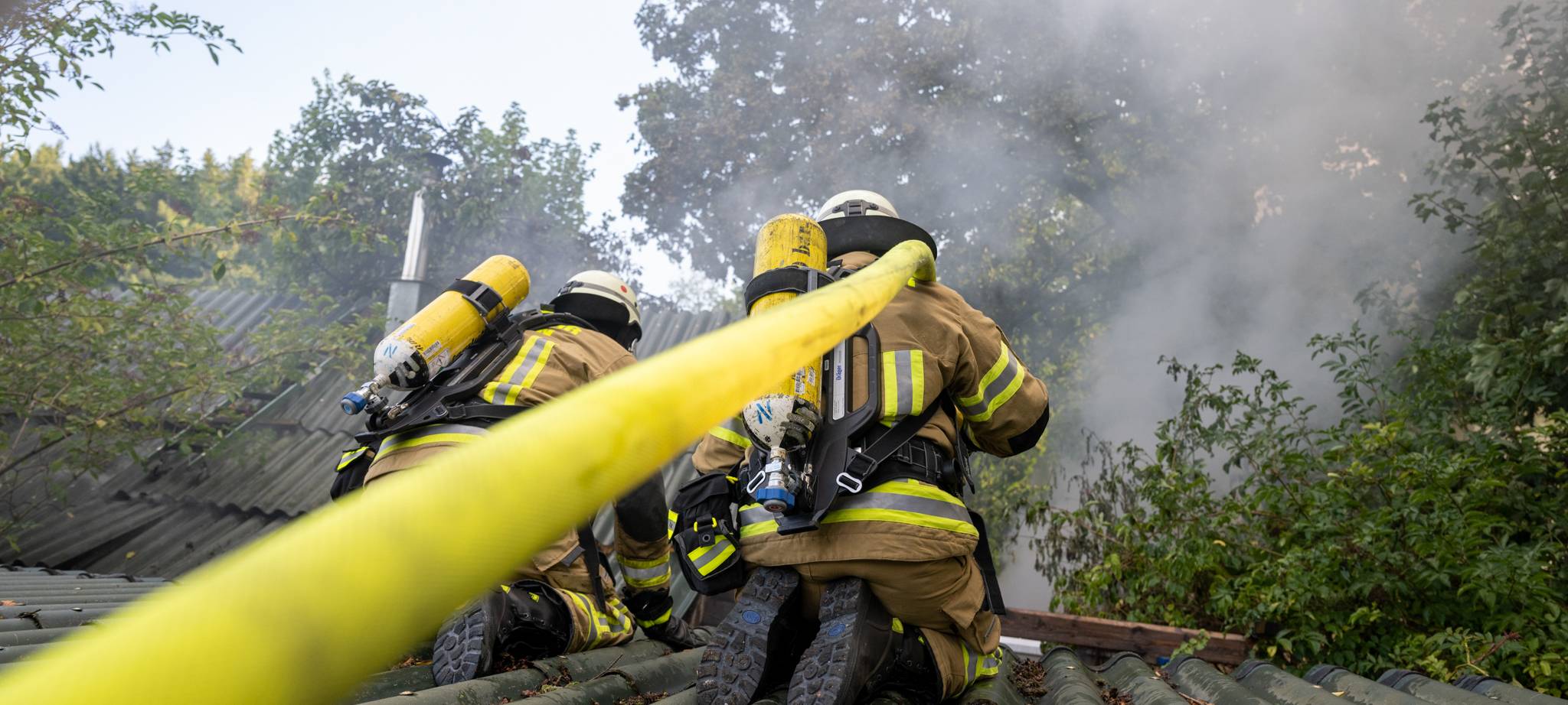 Schuppen brannte in Menden