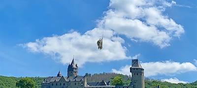 Schutznetze für Burg Altena
