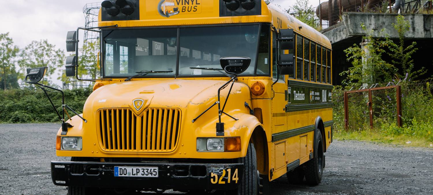 Vinyl Bus für Plattenfreunde