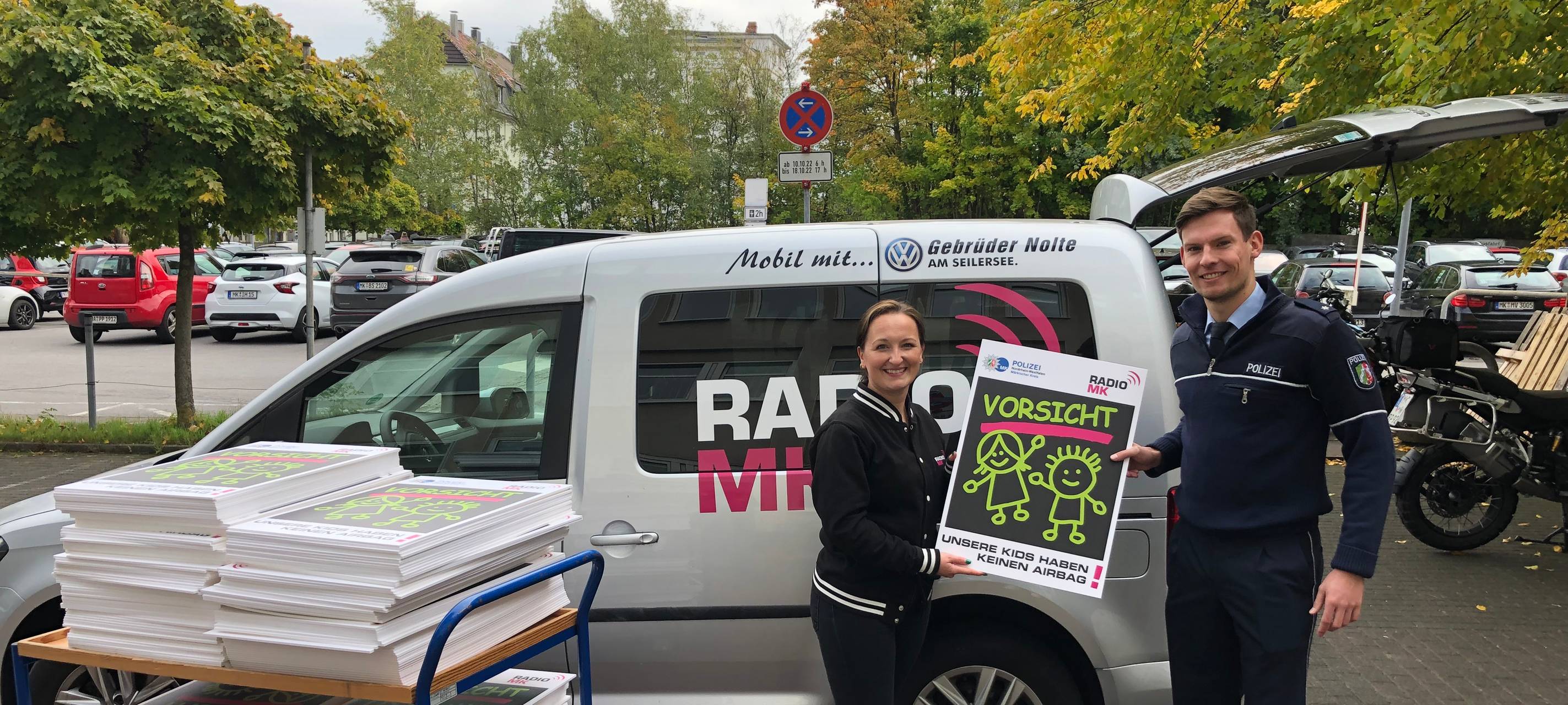 Radio MK Aktion "Vorsicht - Unsere Kids haben keinen Airbag"