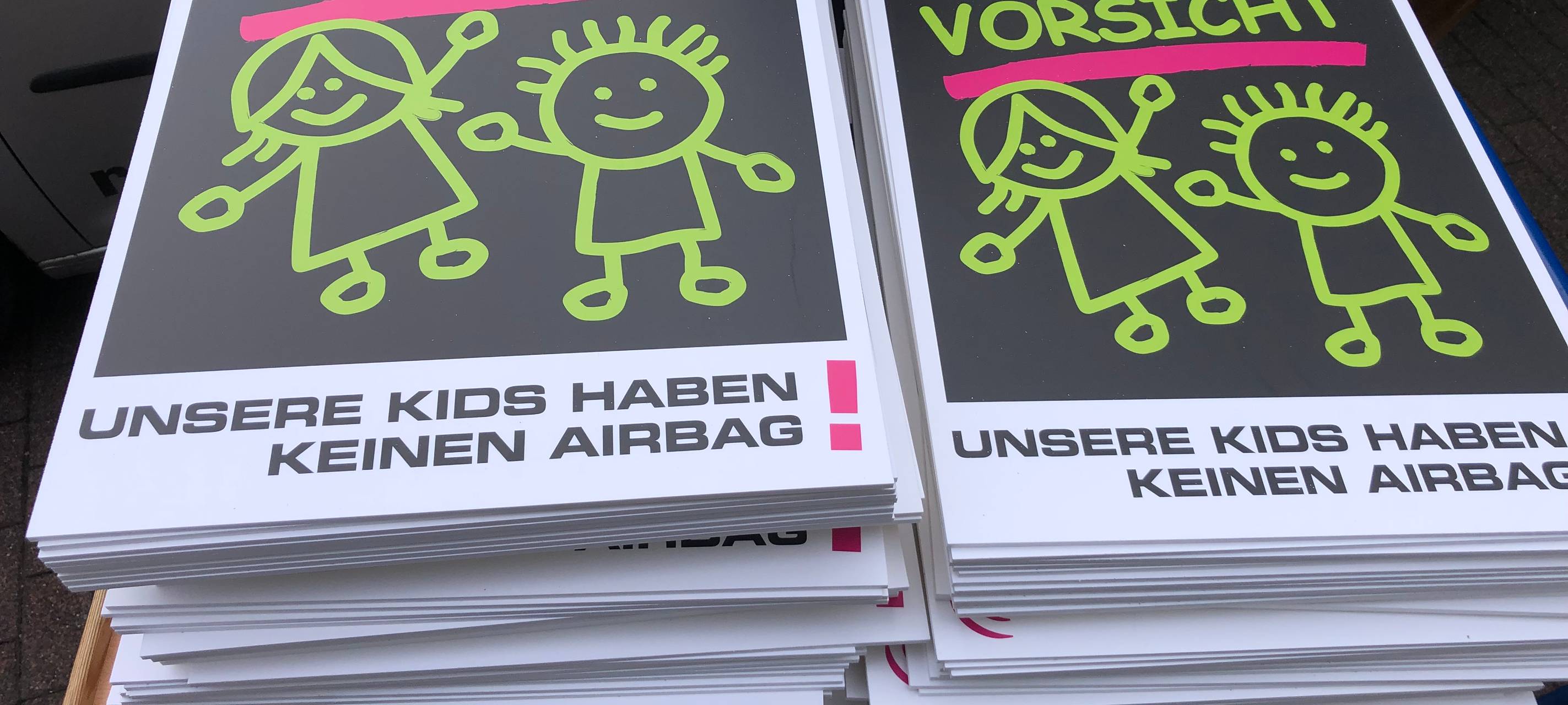 Radio MK Aktion "Vorsicht - Unsere Kids haben keinen Airbag"