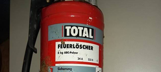 Feuerlöscher Brand Kierspe