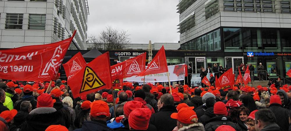 IG Metall setzt Warnstreiks im MK fort