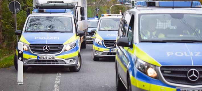 Mehrere Polizeiautos