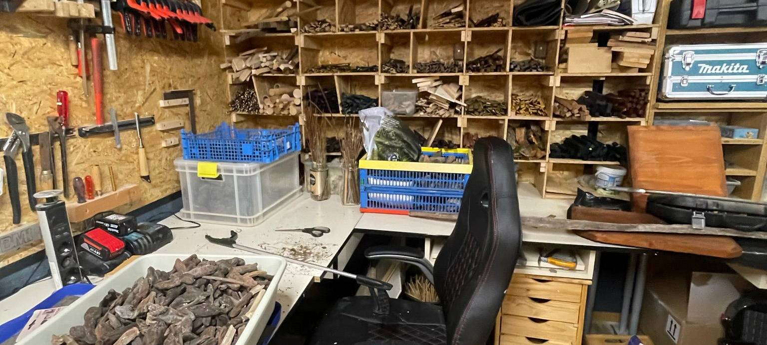 Zu Besuch beim Krippenbauer in Hemer