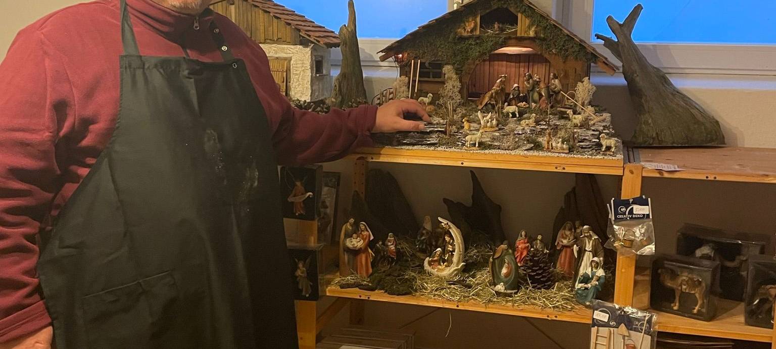 Zu Besuch beim Krippenbauer in Hemer