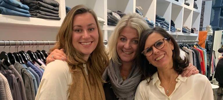 Inhaberin vom Lieblings: Giulia Hohmann und ihre Mitarbeiterinnen.