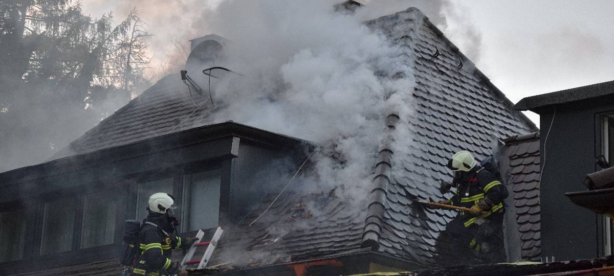 Brand an Iserlohner Hansaallee