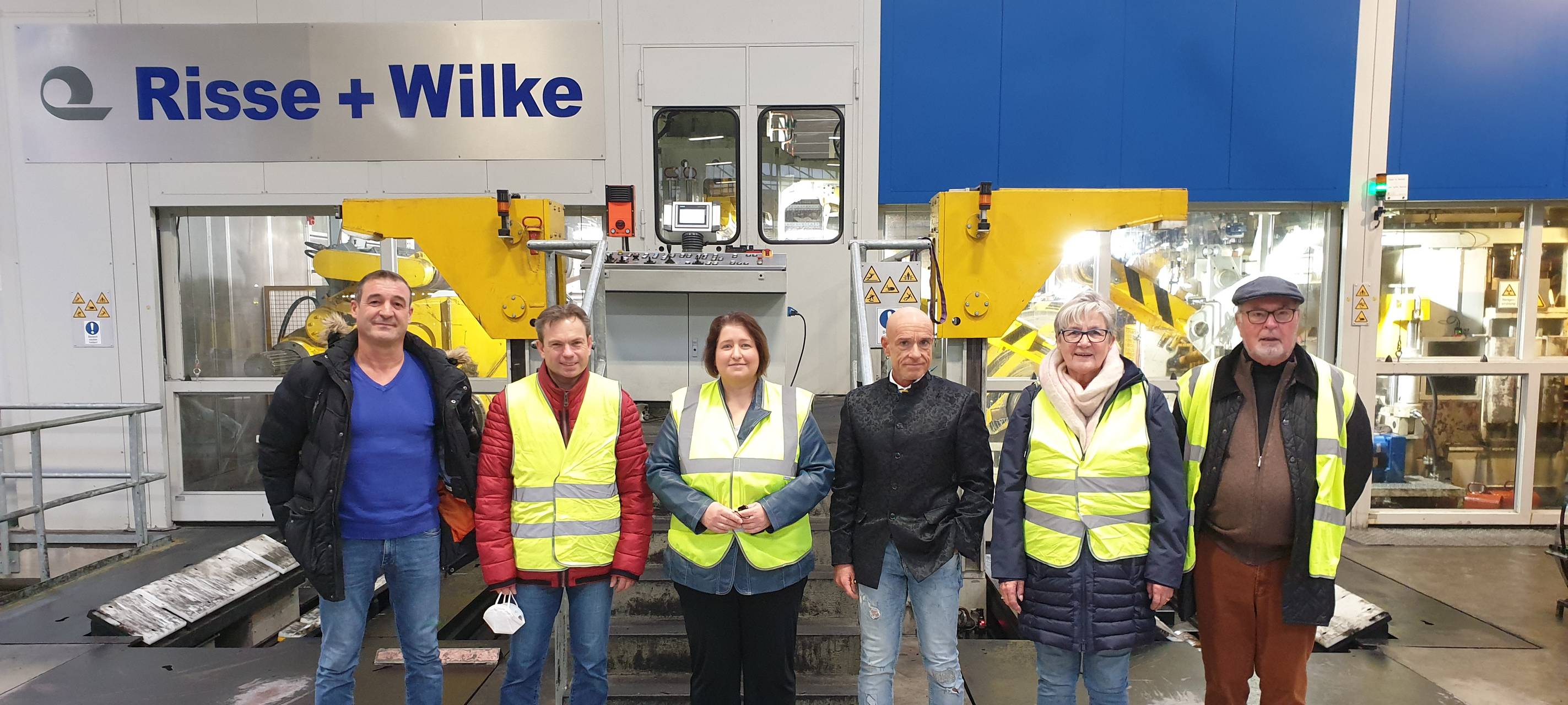 Politischer Besuch bei Risse & Wilke in Iserlohn
