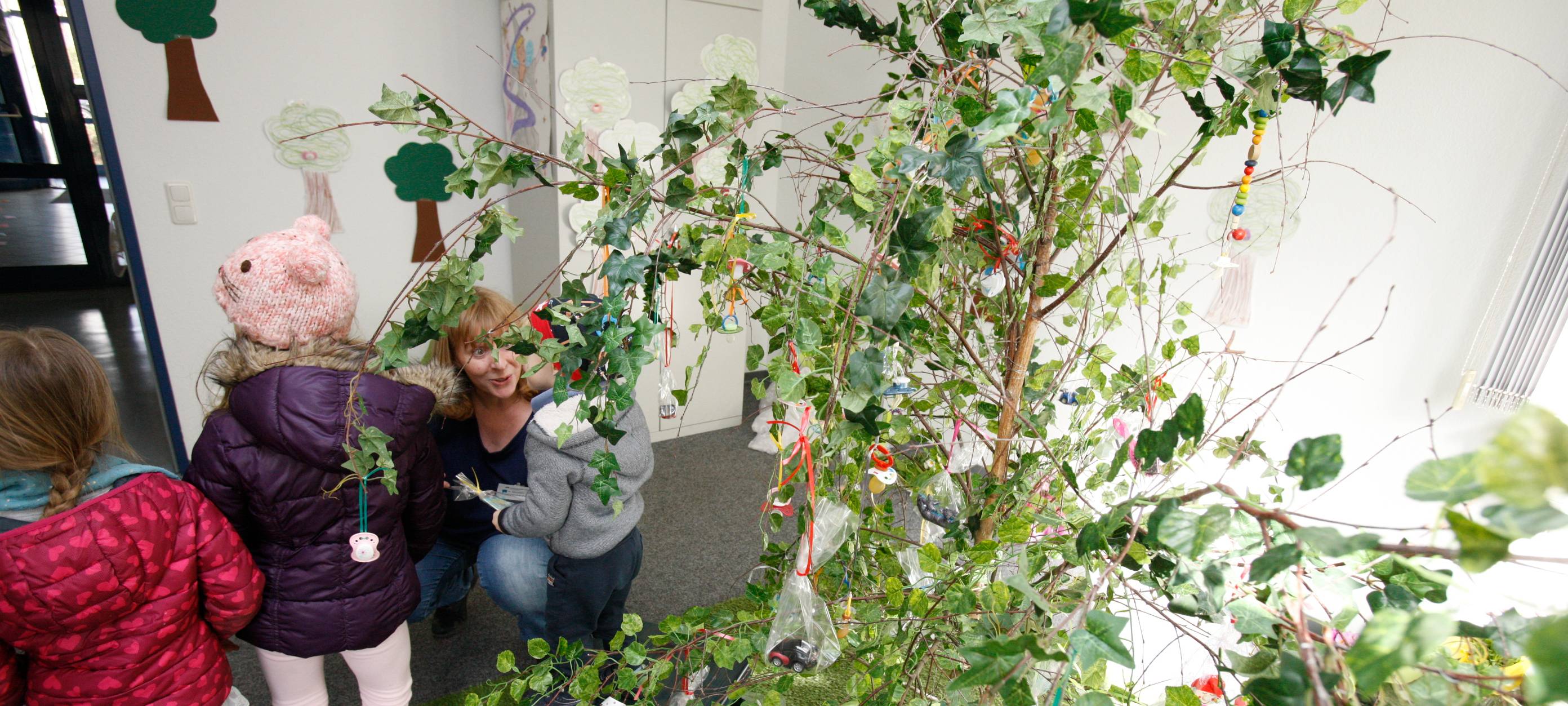 Kinder verabschieden sich vom Schnuller