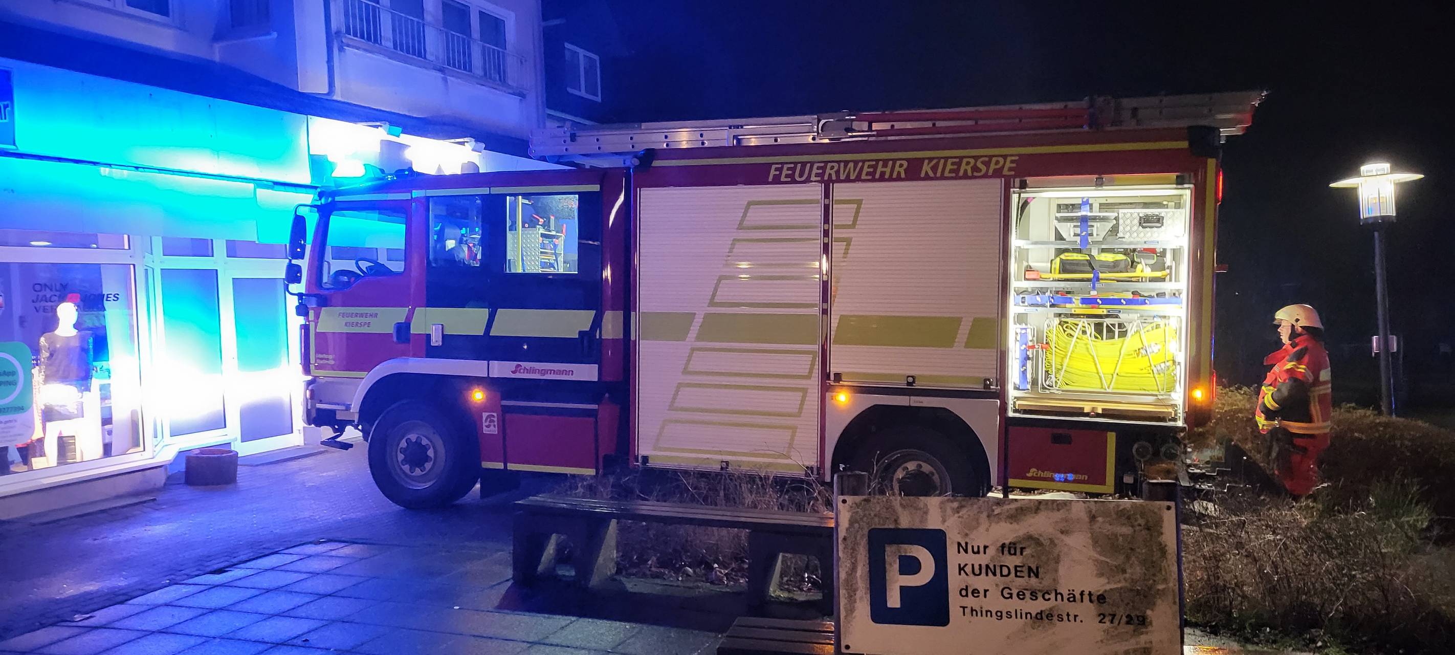 Geldautomat in Kierspe gesprengt