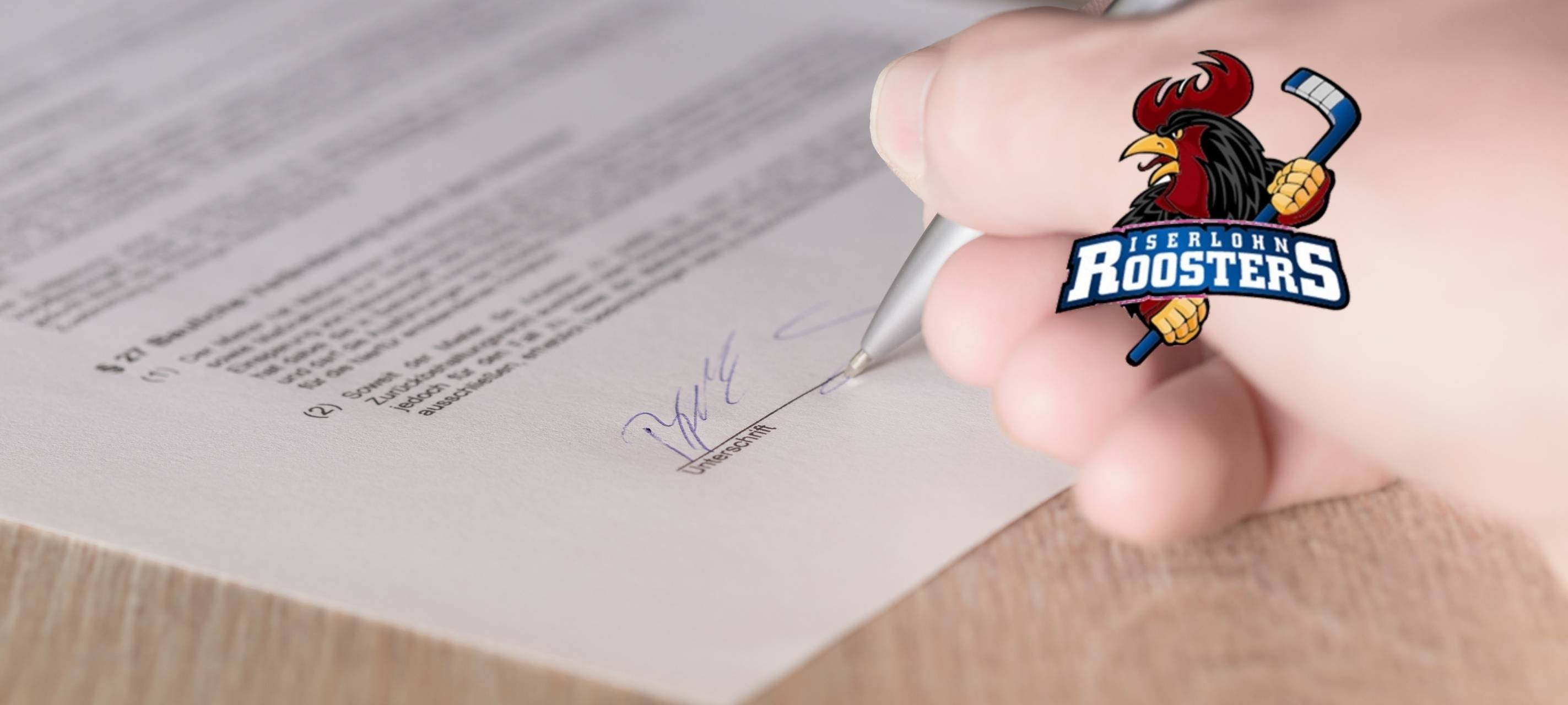 Vertragsverlängerung bei den Iserlohn Roosters