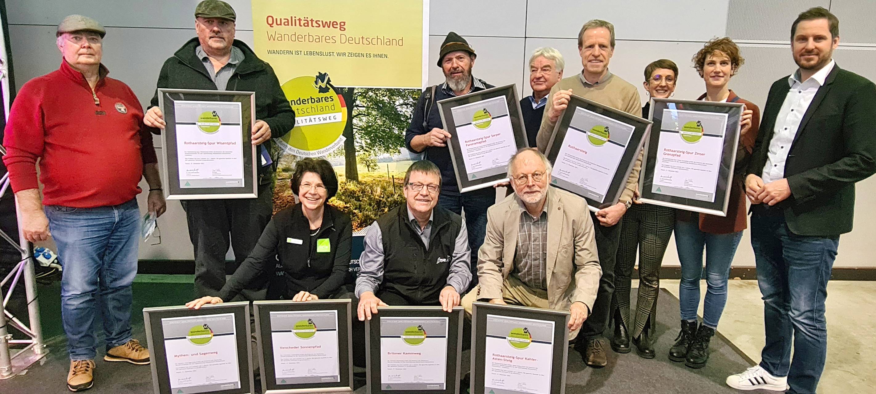 Wanderwege im Märkischen Kreis ausgezeichnet