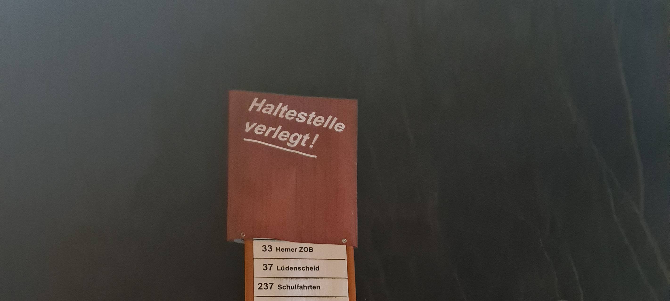 Aktuelle Lage an der B236-Brückensperrung in Altena