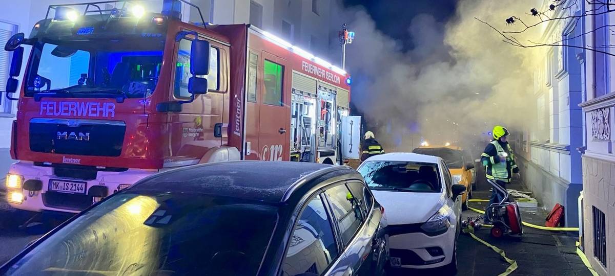 Brand in Iserlohn: 8 Menschen gerettet