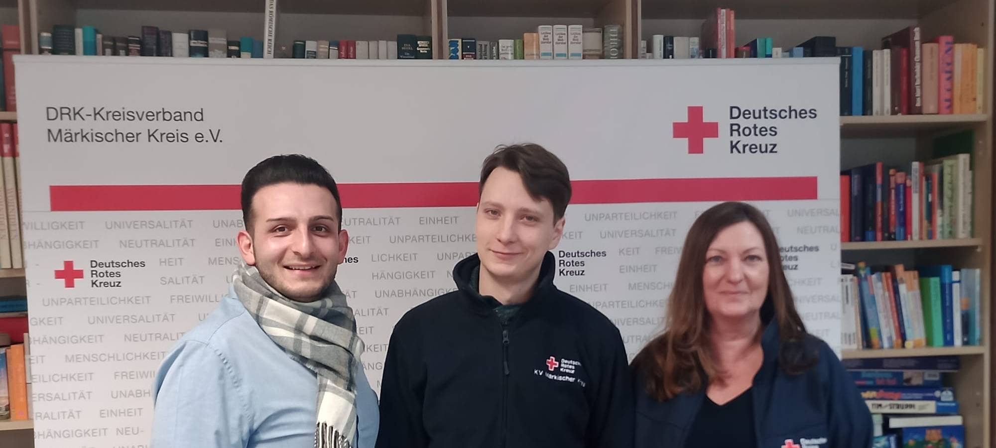 Hochwasserhilfen vom DRK im Märkischen Kreis