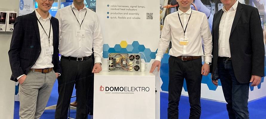 Wirtschafts- und Strukturförderung besucht Elektromesse