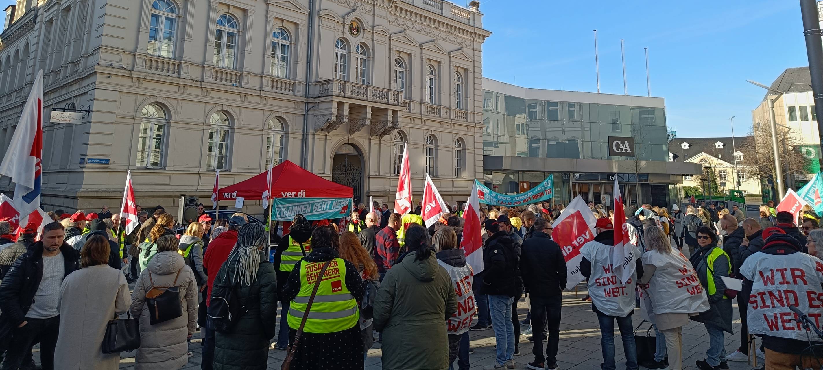 Warnstreiks heute in Plettenberg
