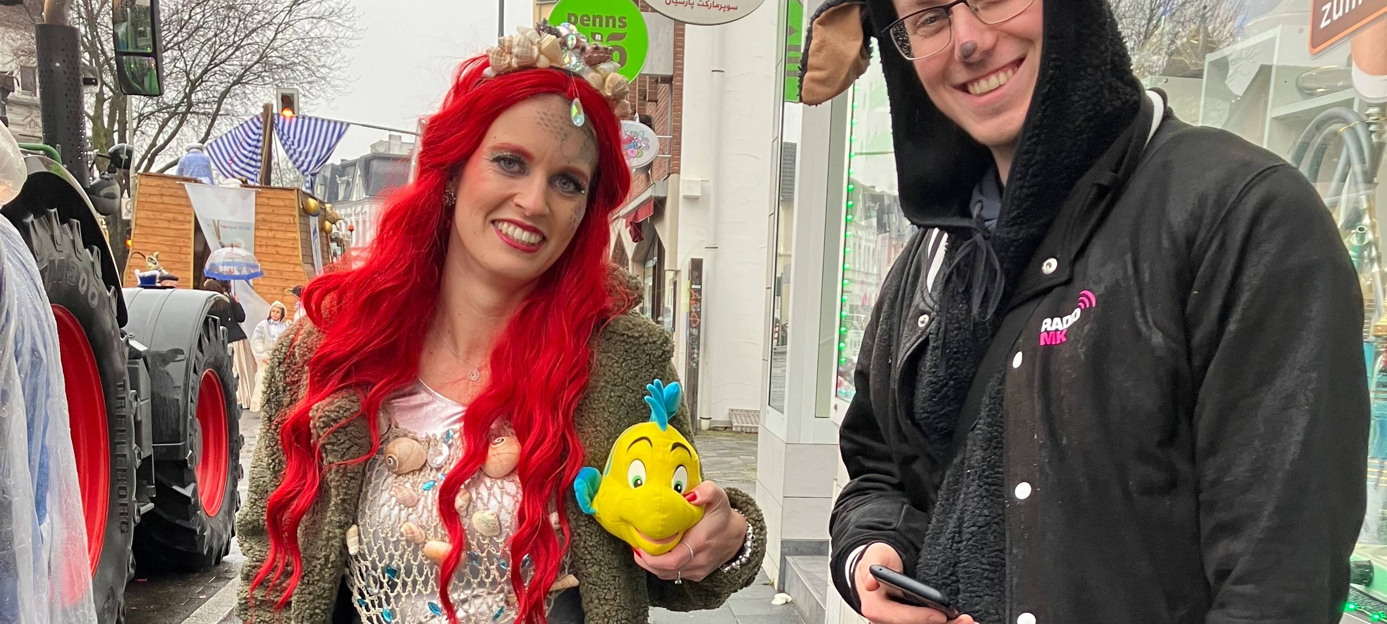 Friedlicher Karnevalszug in Menden