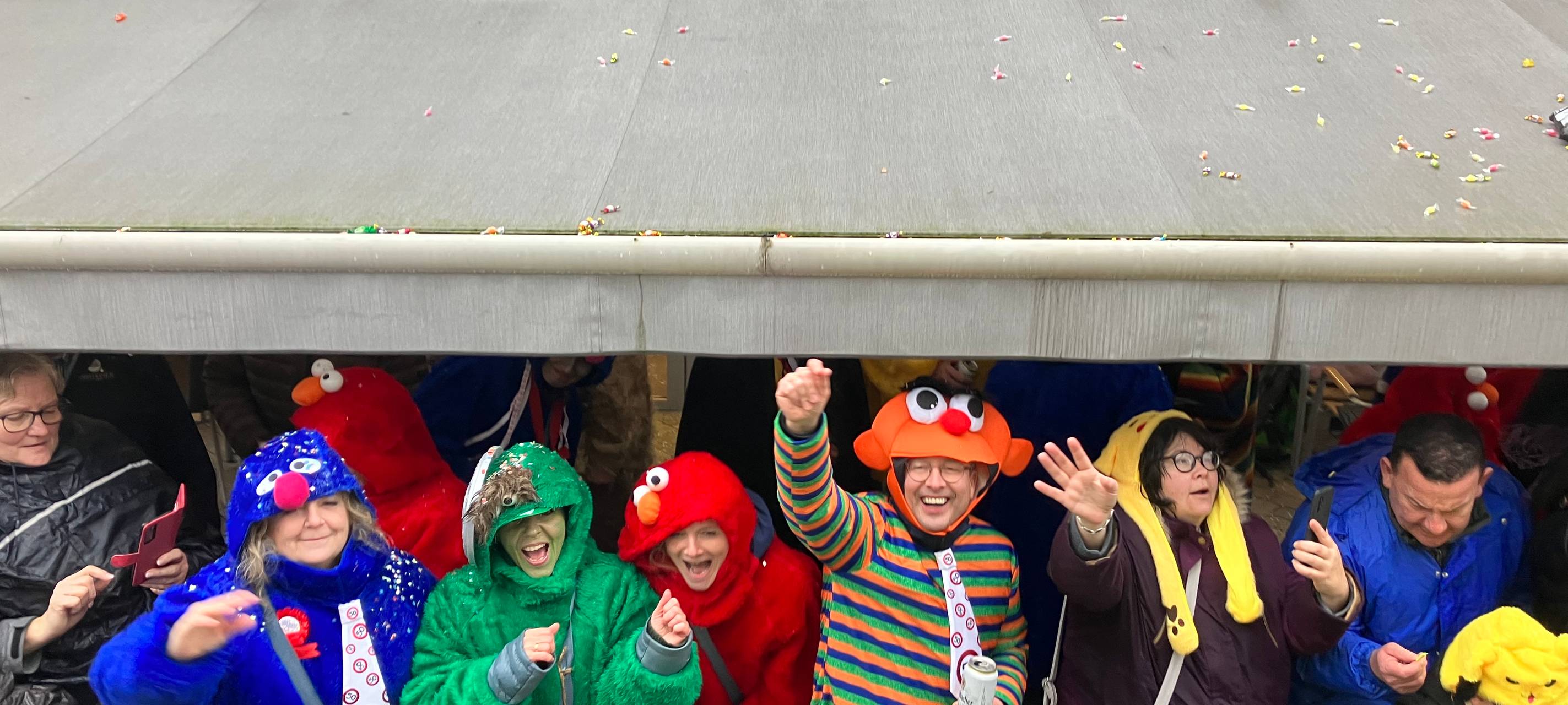 Friedlicher Karnevalszug in Menden