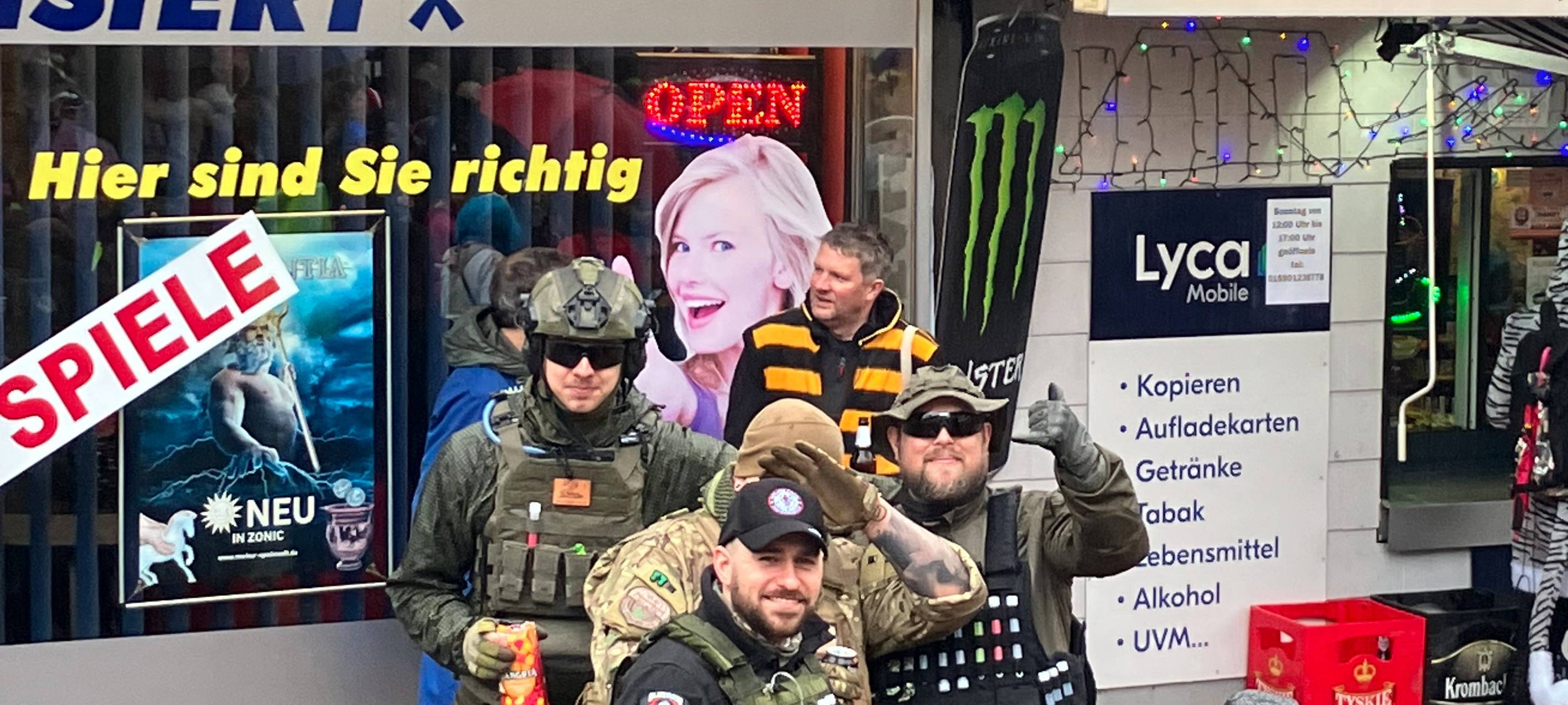 Friedlicher Karnevalszug in Menden