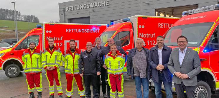 Neue Rettungswagen für Halver und Meinerzhagen