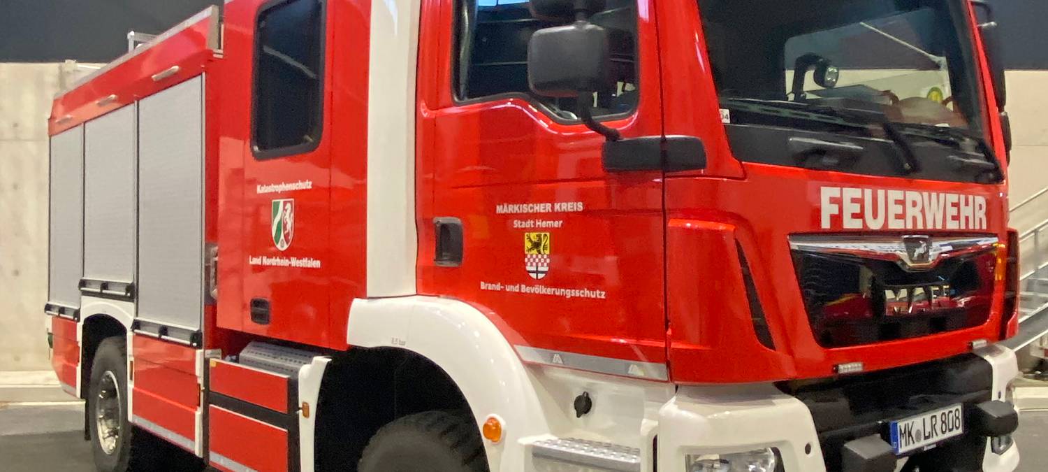 Neue Feuerwehrfahrzeuge für den Märkischen Kreis