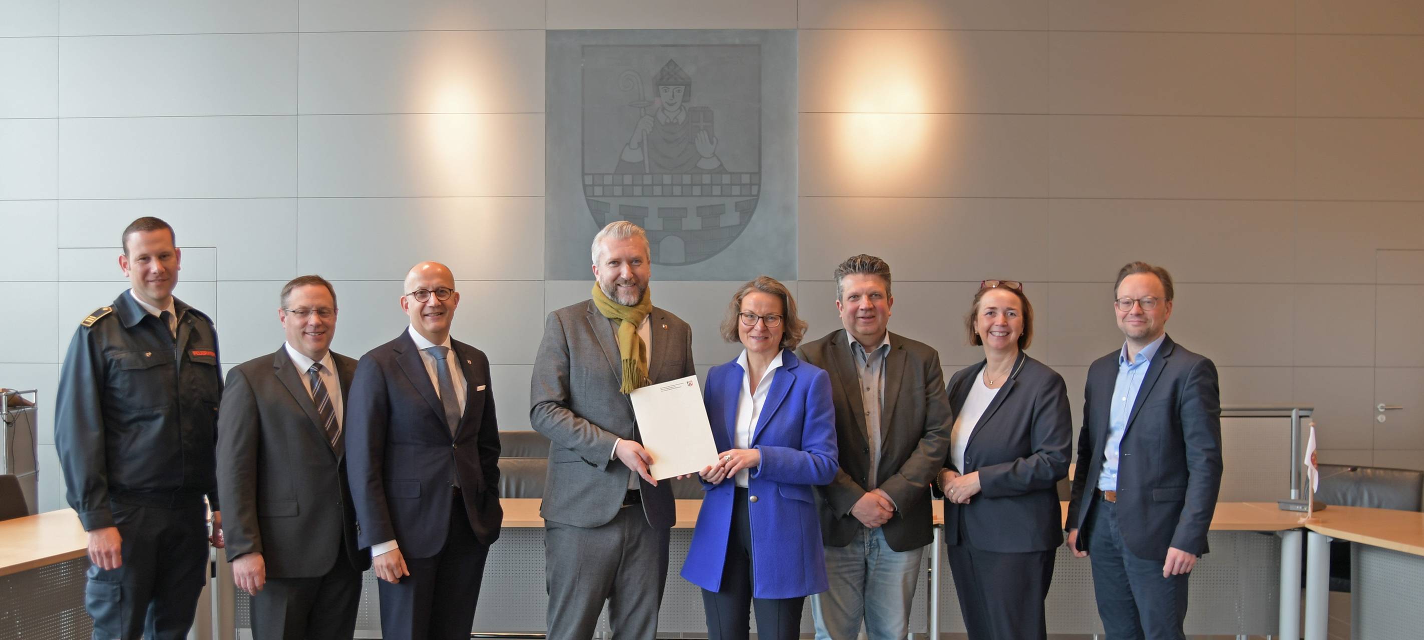 Mehr als eine Million für Lüdenscheid: Förderbescheid für neue Feuerwache