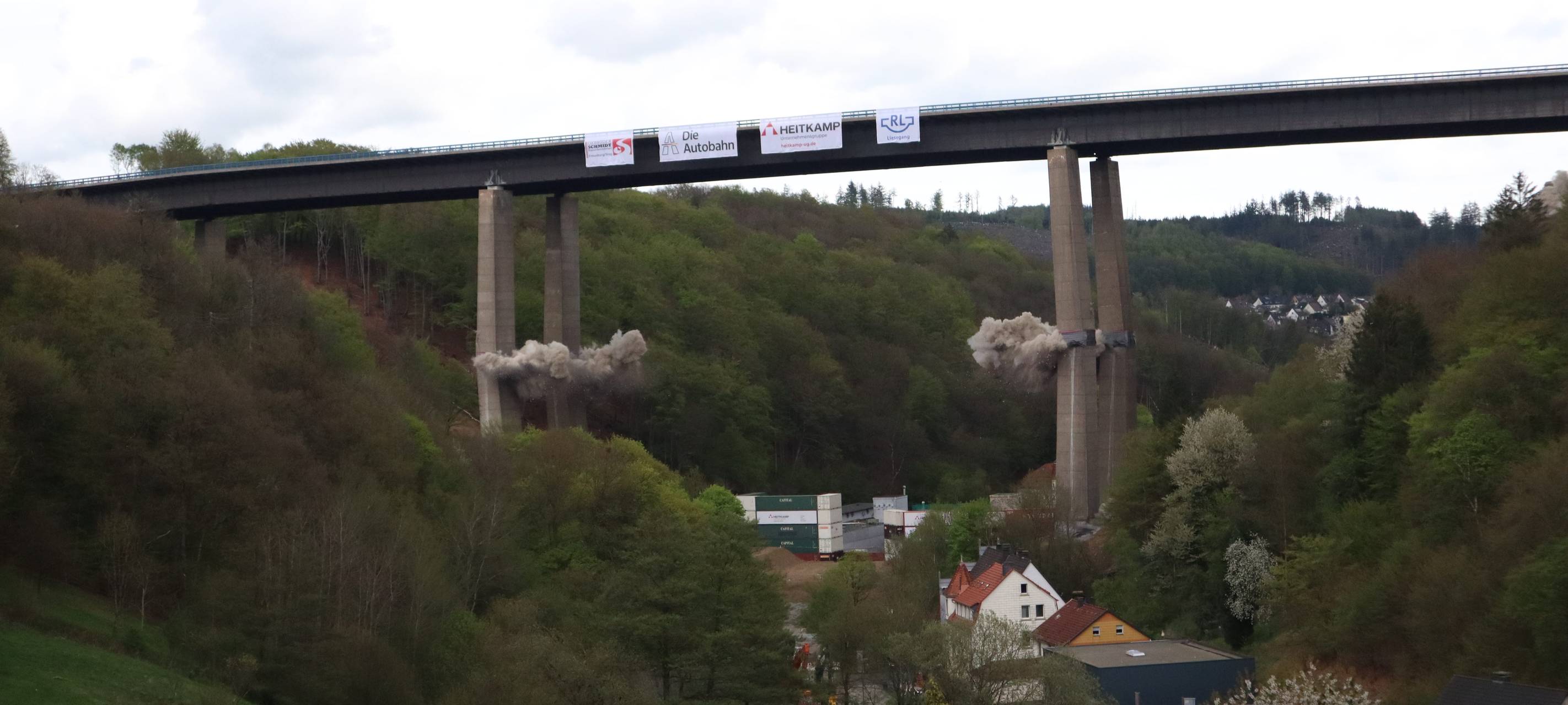 Die A45-Rahmedetalbrücke ist gefallen - Aktuelle Infos