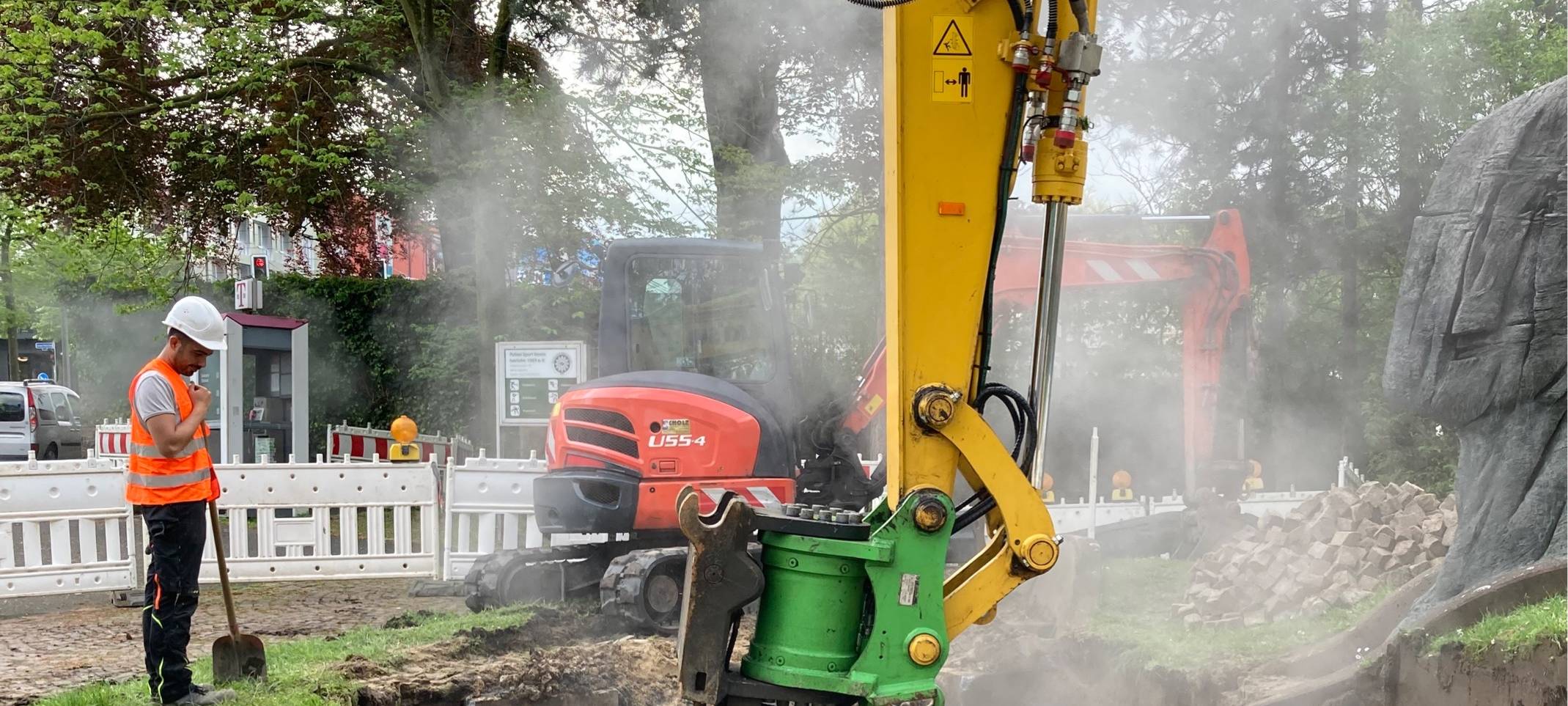 Iserlohn: Leck in Fernwärmeleitung geschlossen