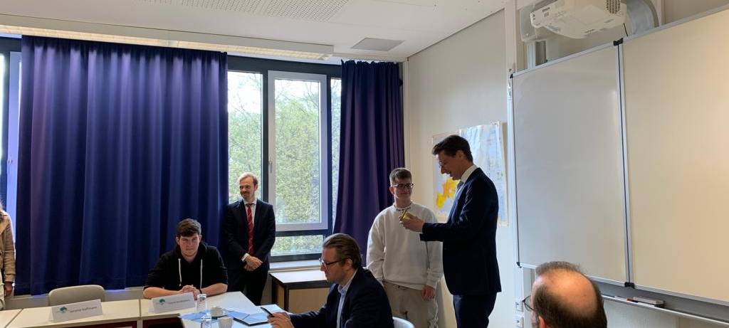 Ministerpräsident Hendrik Wüst zu Besuch in Lüdenscheid