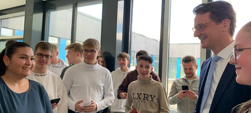 Ministerpräsident Hendrik Wüst zu Besuch in Lüdenscheid